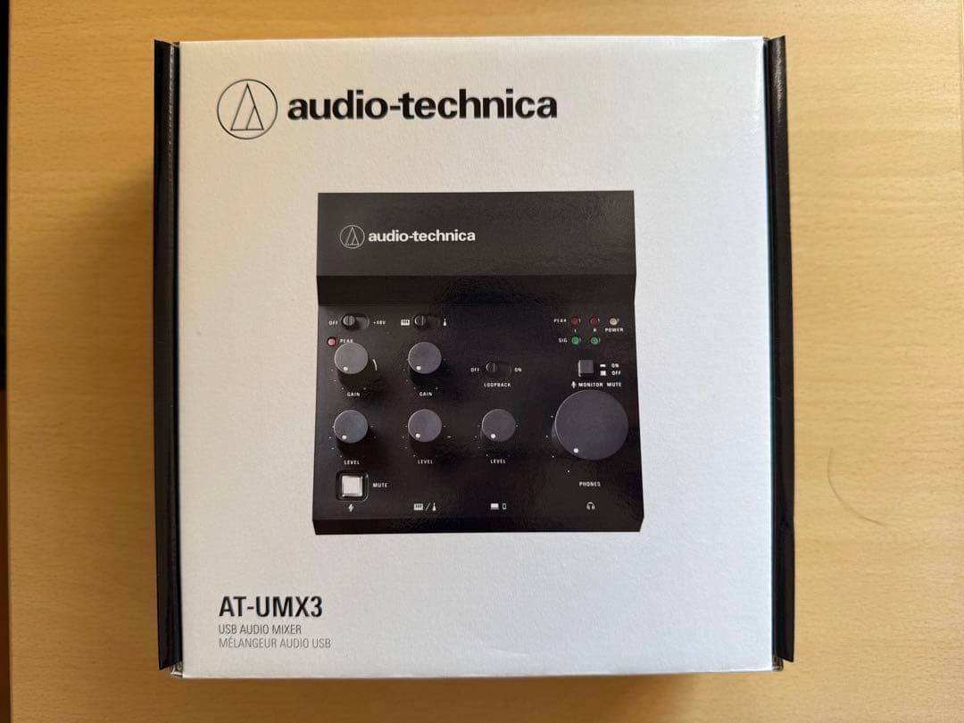 USBオーディオミキサー AT-UMX3