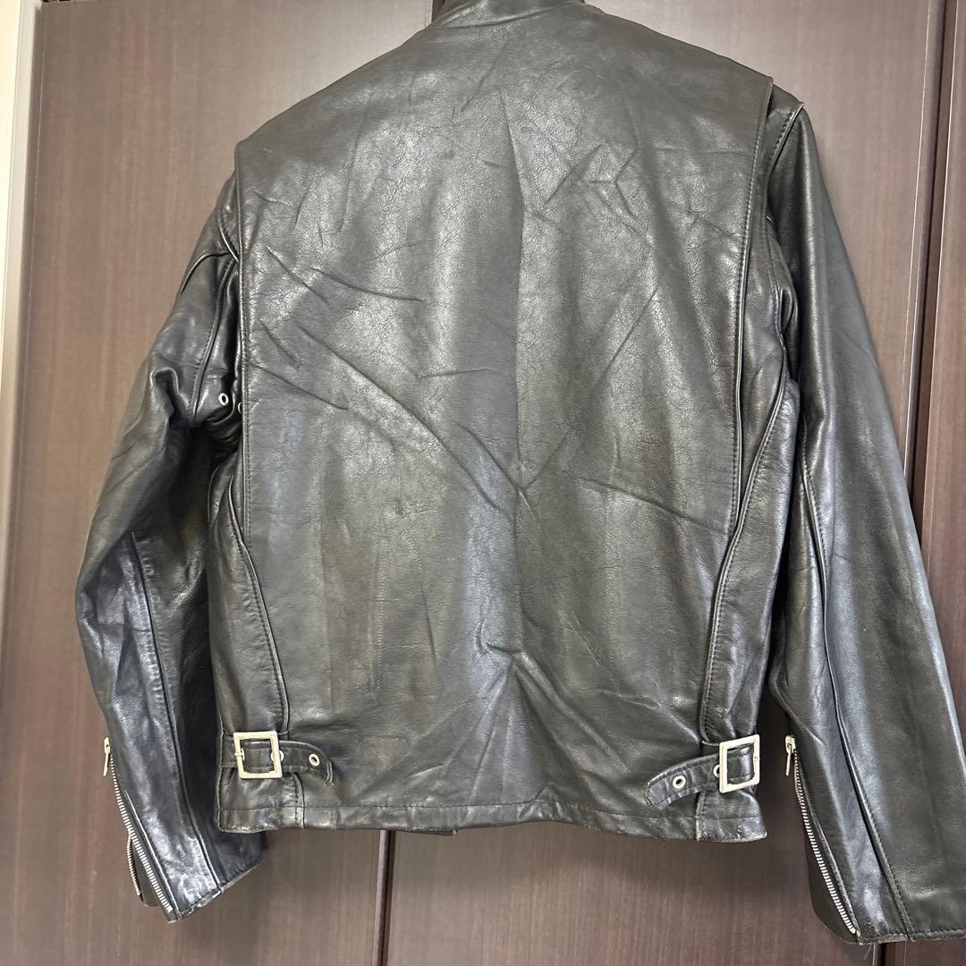 【Schott】641 シングルライダースジャケット 36