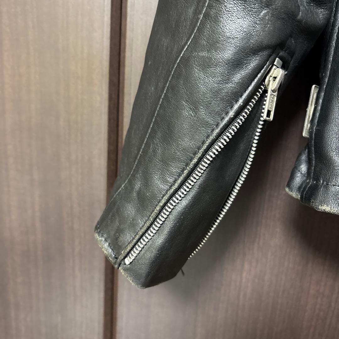 【Schott】641 シングルライダースジャケット 36