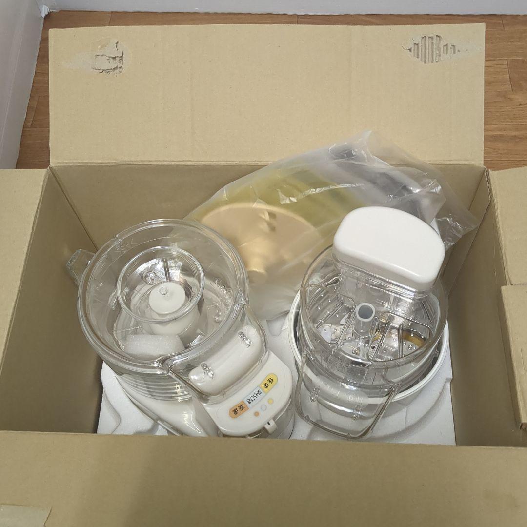 【極美品】Panasonic フードプロセッサー MK-K81-W ホワイト