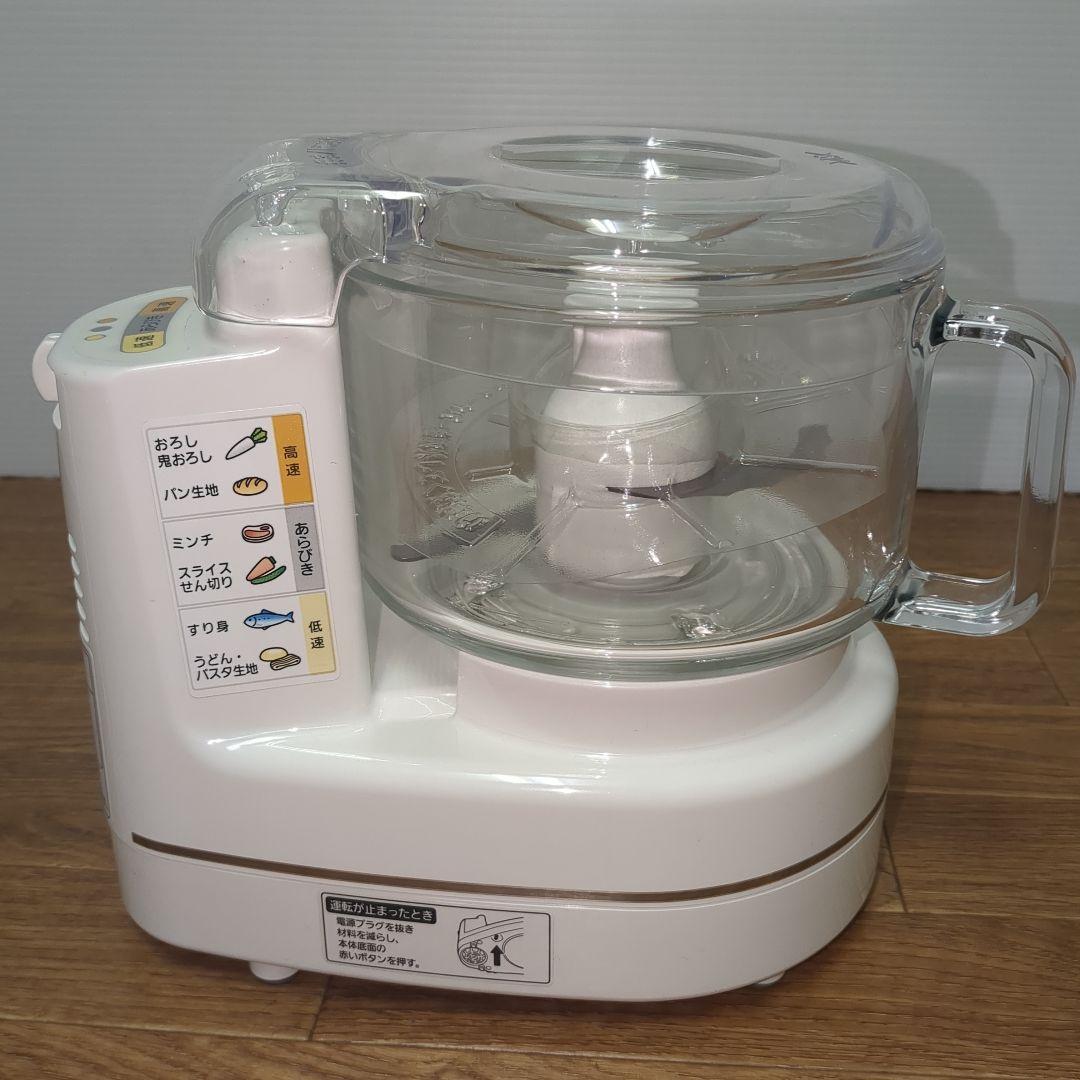 【極美品】Panasonic フードプロセッサー MK-K81-W ホワイト