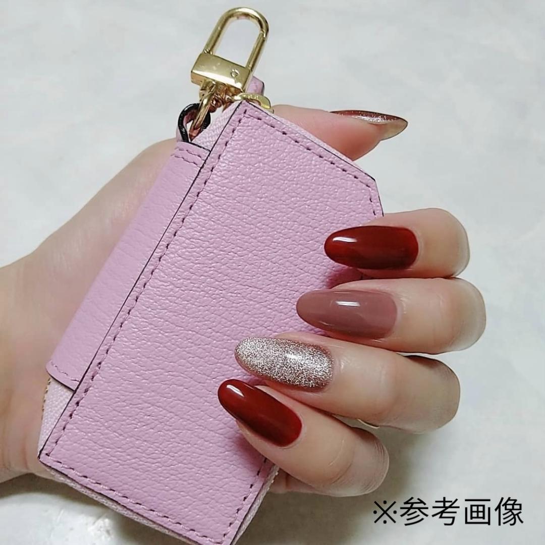 2272【新品 定価15,402円】ラルコバレーノ★キーケース★レザー★本革★黒