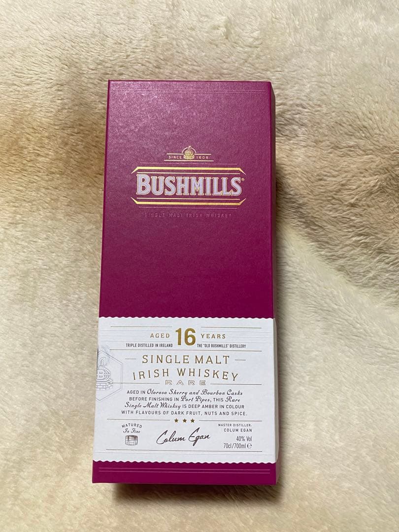 Bushmills 16年 シングルモルトウイスキー⑵