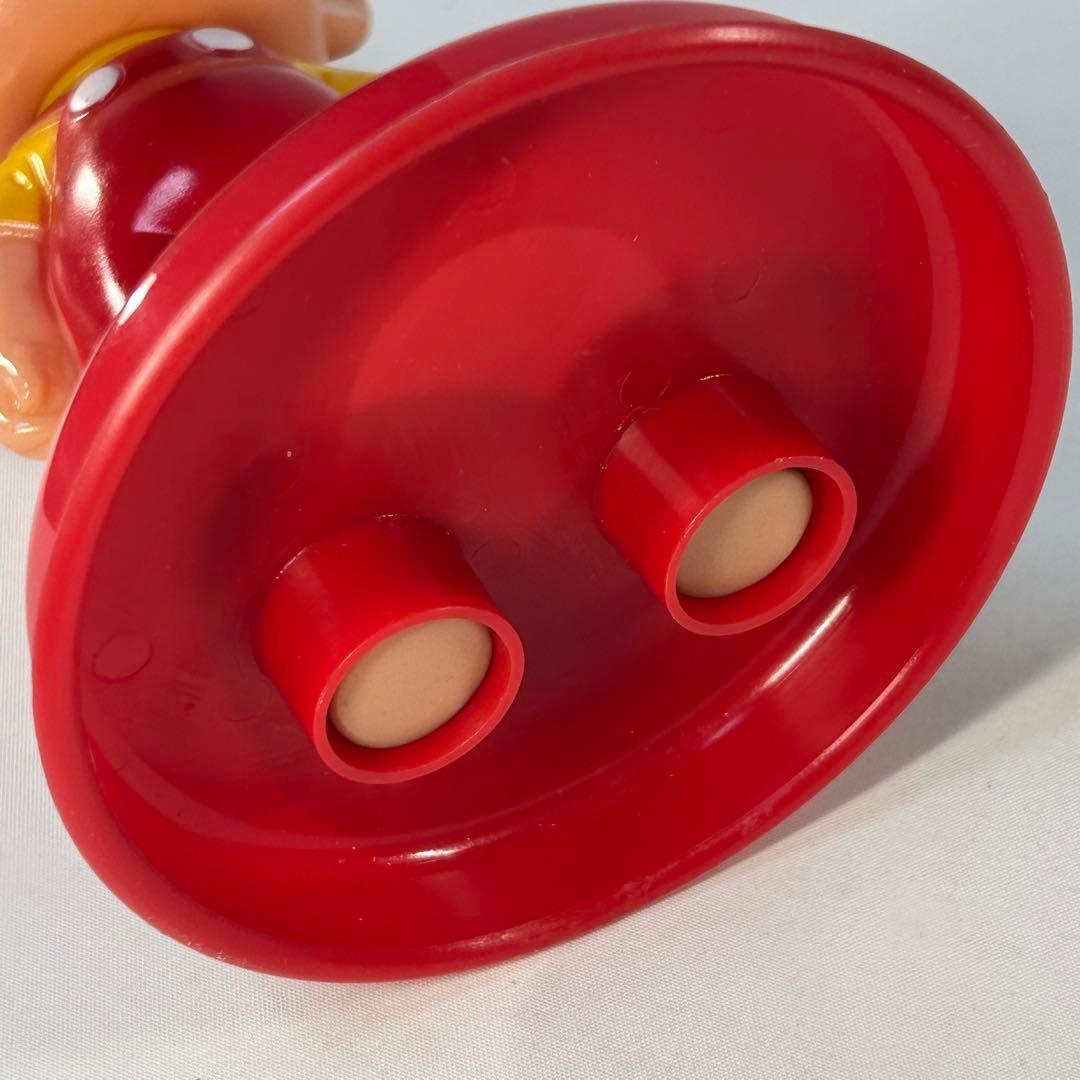 不二家　ペコちゃん　ソフビ貯金箱　レトロ