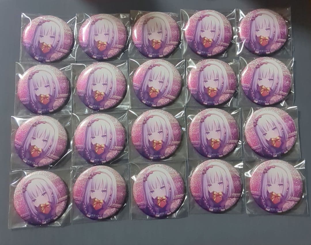 プロセカ 28C グリッター バレンタイン 缶バッジ 宵崎 奏　20個セット