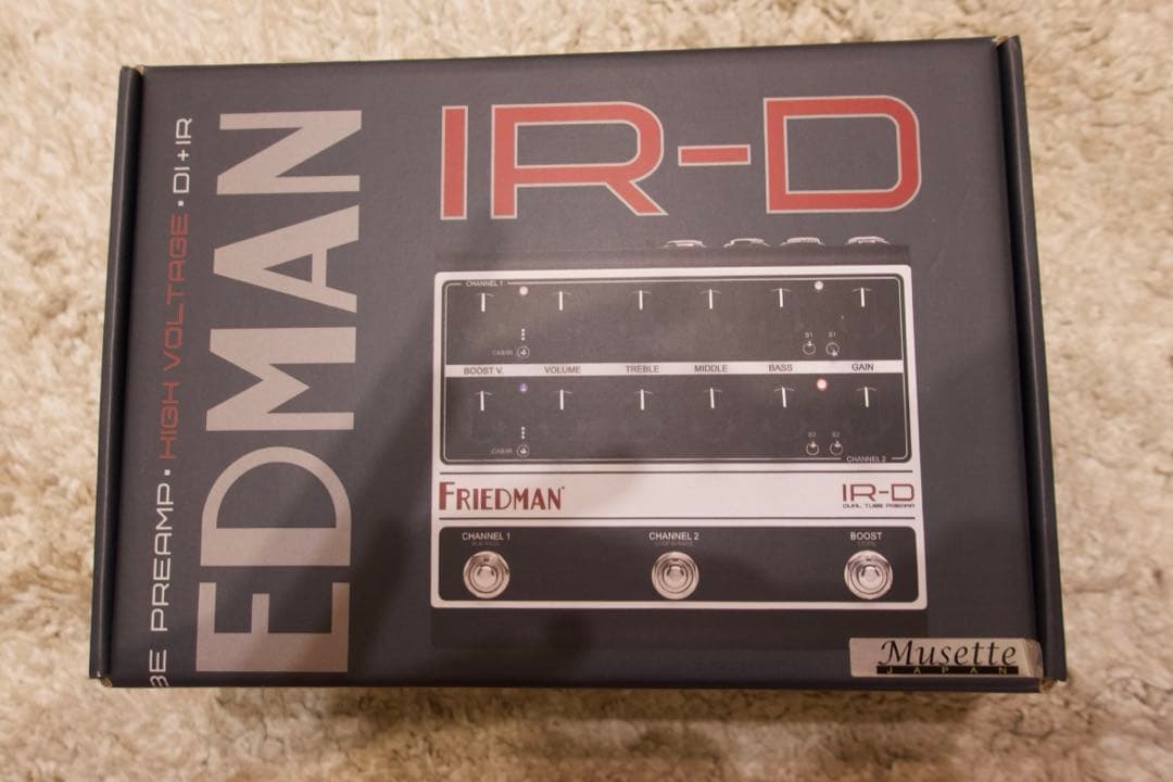 FRIEDMAN IR-D DUAL TUBE PREAMP フリードマン