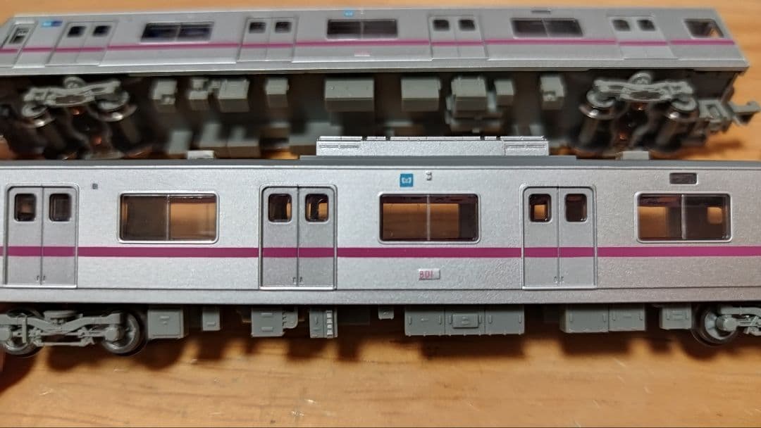 (営団)東京メトロ　8000系　8110編成　ラッピング加工品　マイクロエース