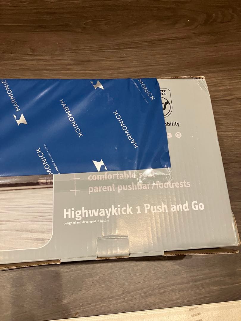 スクートアンドライド　ハイウェイキック　プッシュアンドゴー