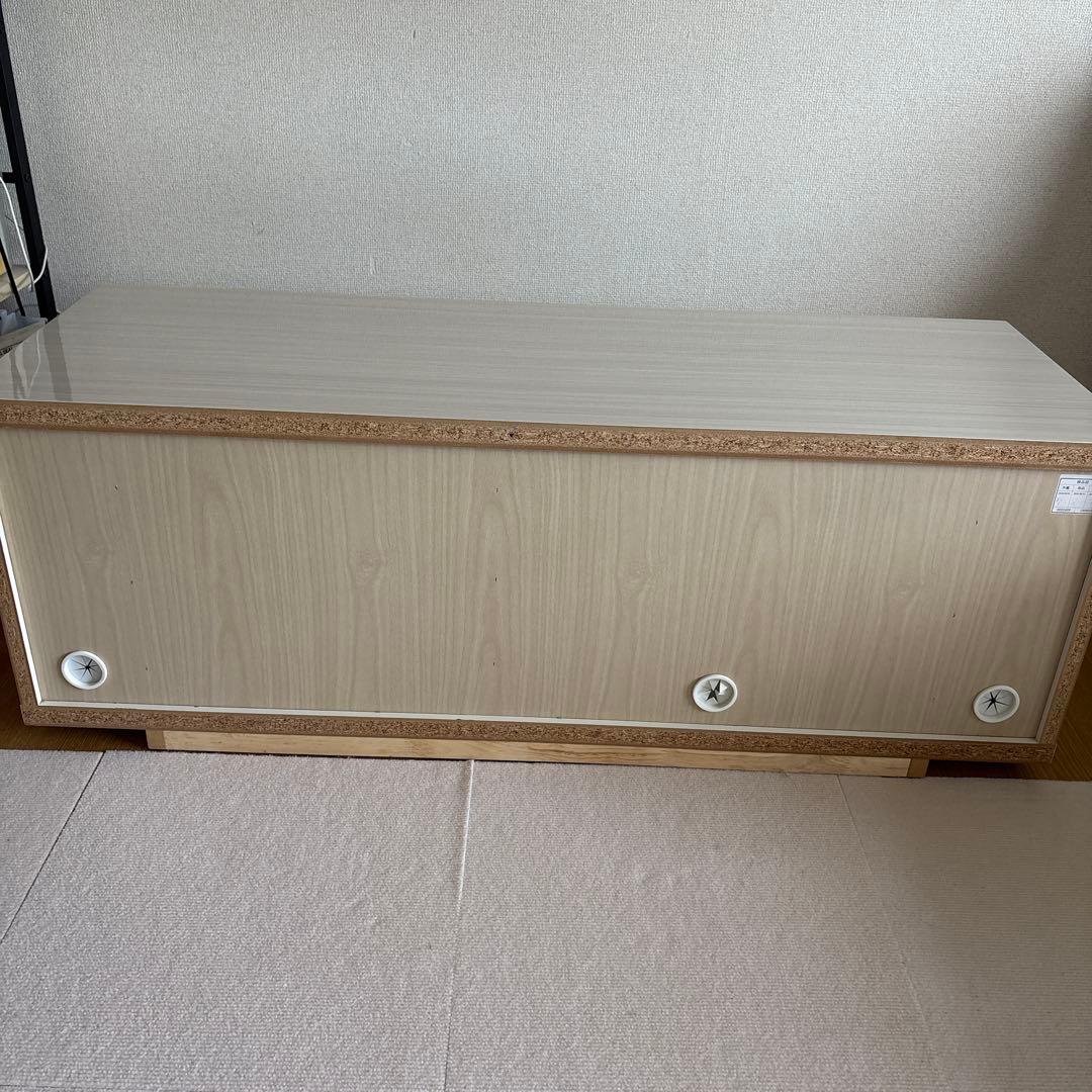 ニトリ ホワイト テレビ台 引き出し付き