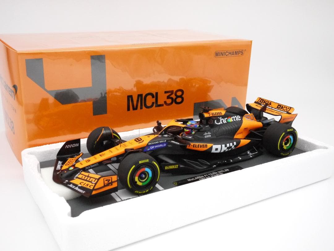 onecar1/18 マクラーレン MCL38 初優勝 O.ピアストリ