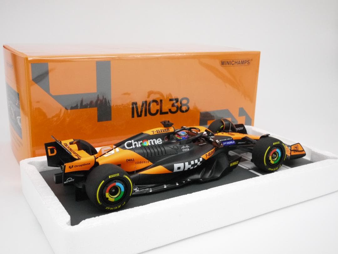 onecar1/18 マクラーレン MCL38 初優勝 O.ピアストリ