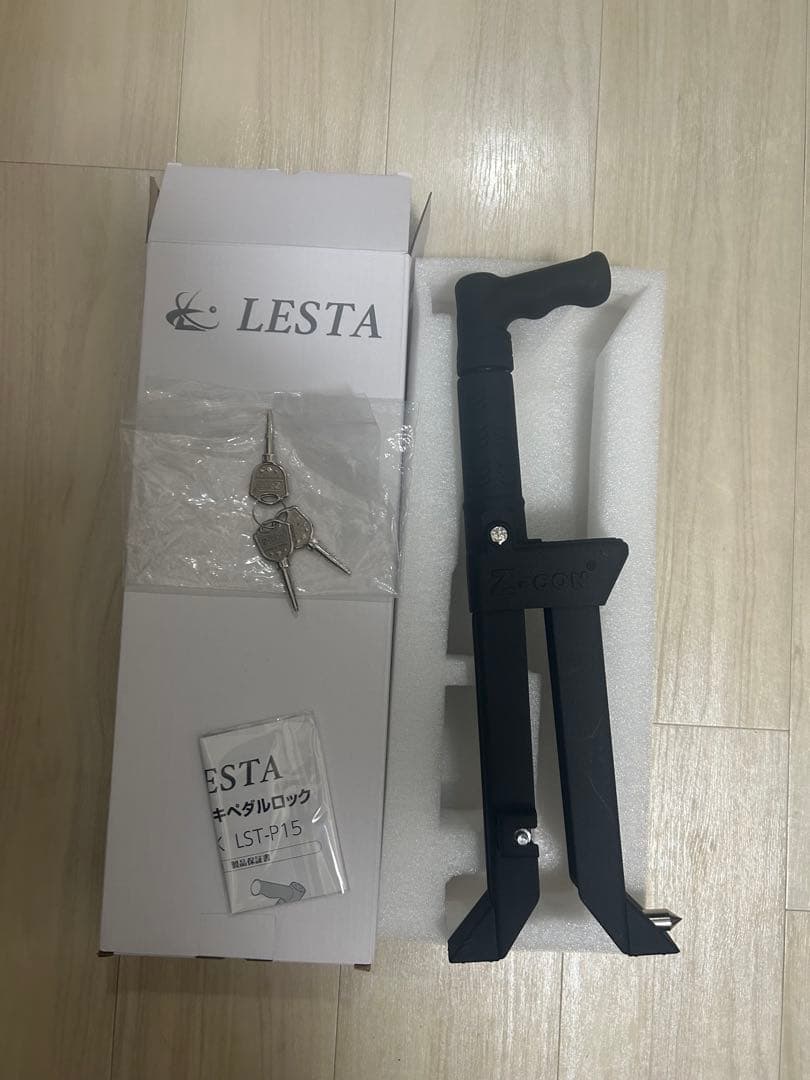 LESTA 車両セキュリティロック LST-P15 盗難防止