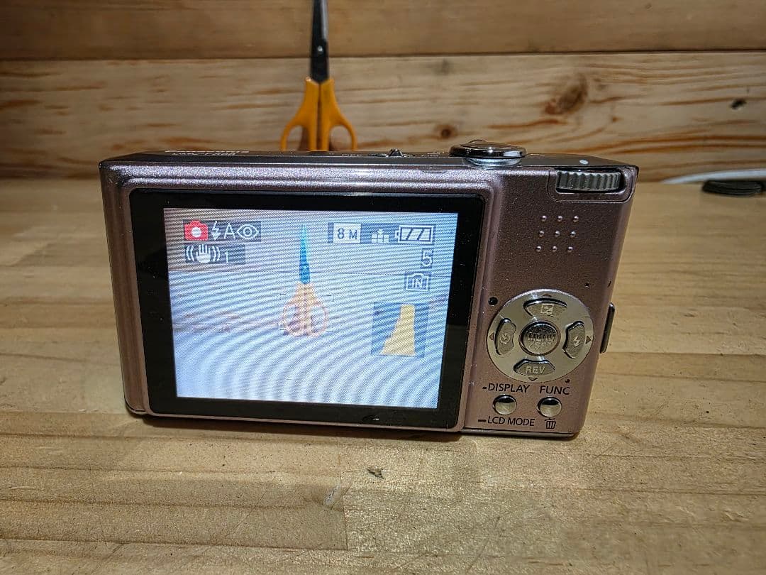 動作確認済み パナソニック LUMIX DMC-FX60 オールドコンデジ