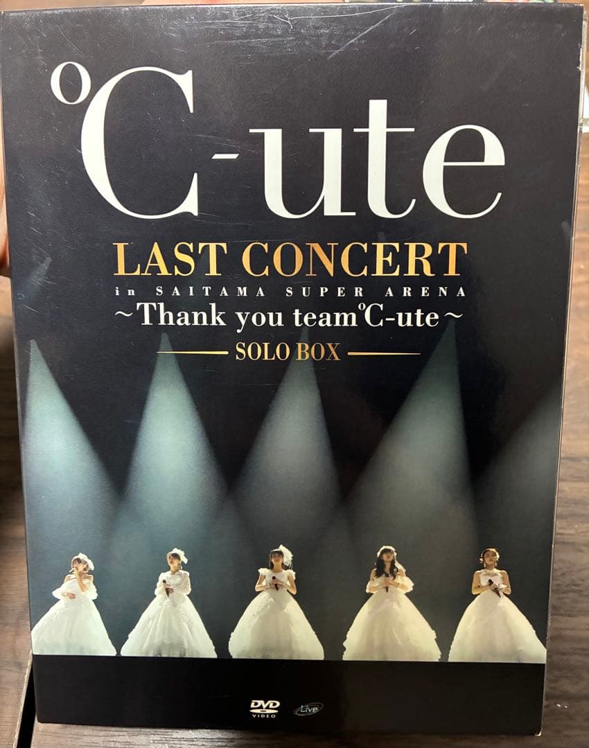 ℃-ute LAST CONCERT SOLO BOX DVD 5枚組