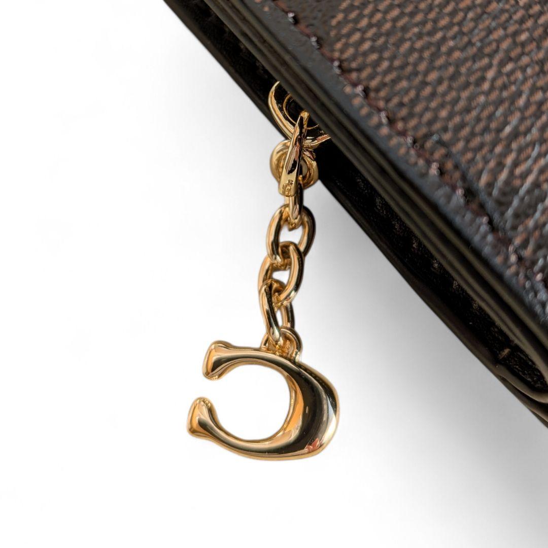 COACH コーチ 二つ折り財布 ミニ財布 コンパクト レディース C3309