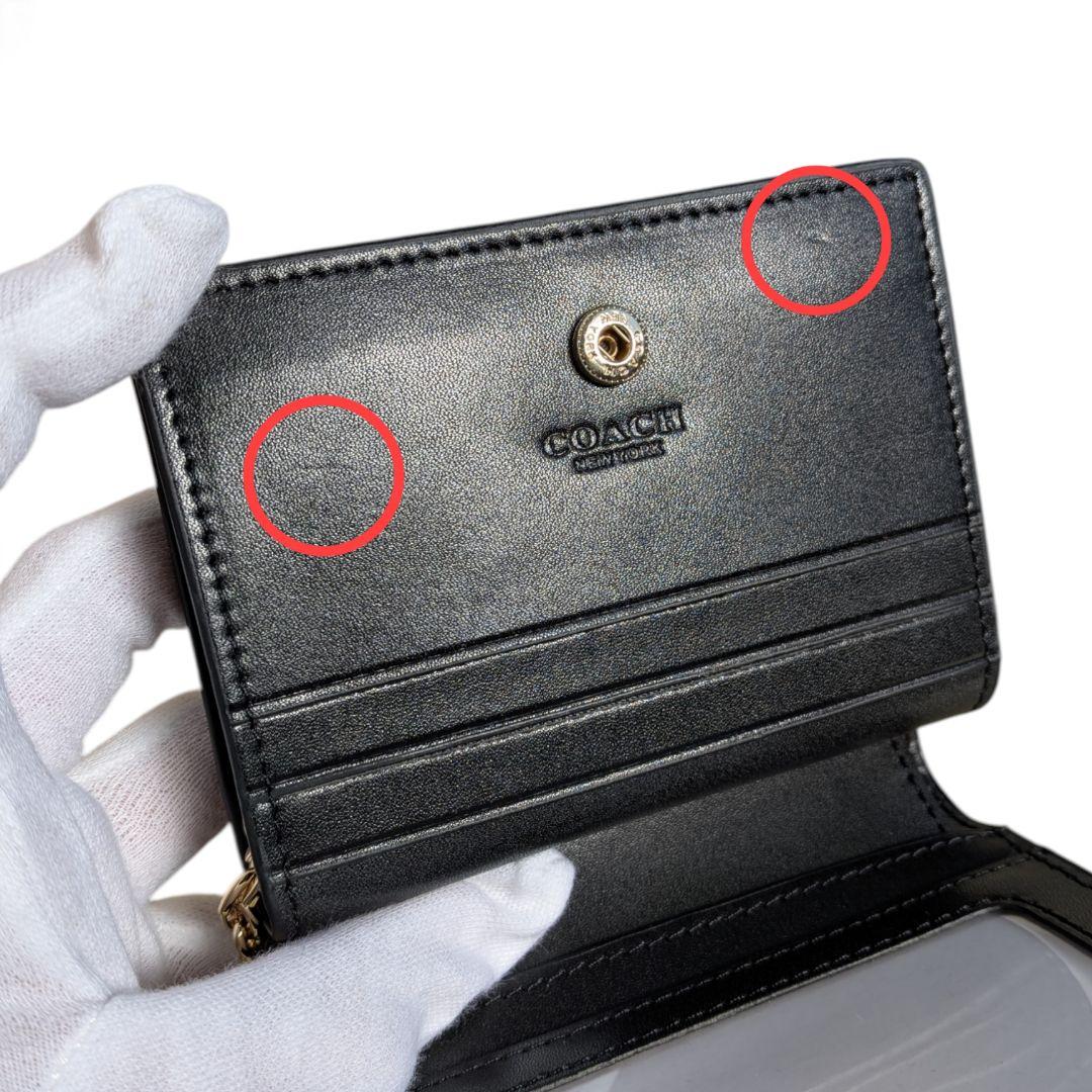 COACH コーチ 二つ折り財布 ミニ財布 コンパクト レディース C3309