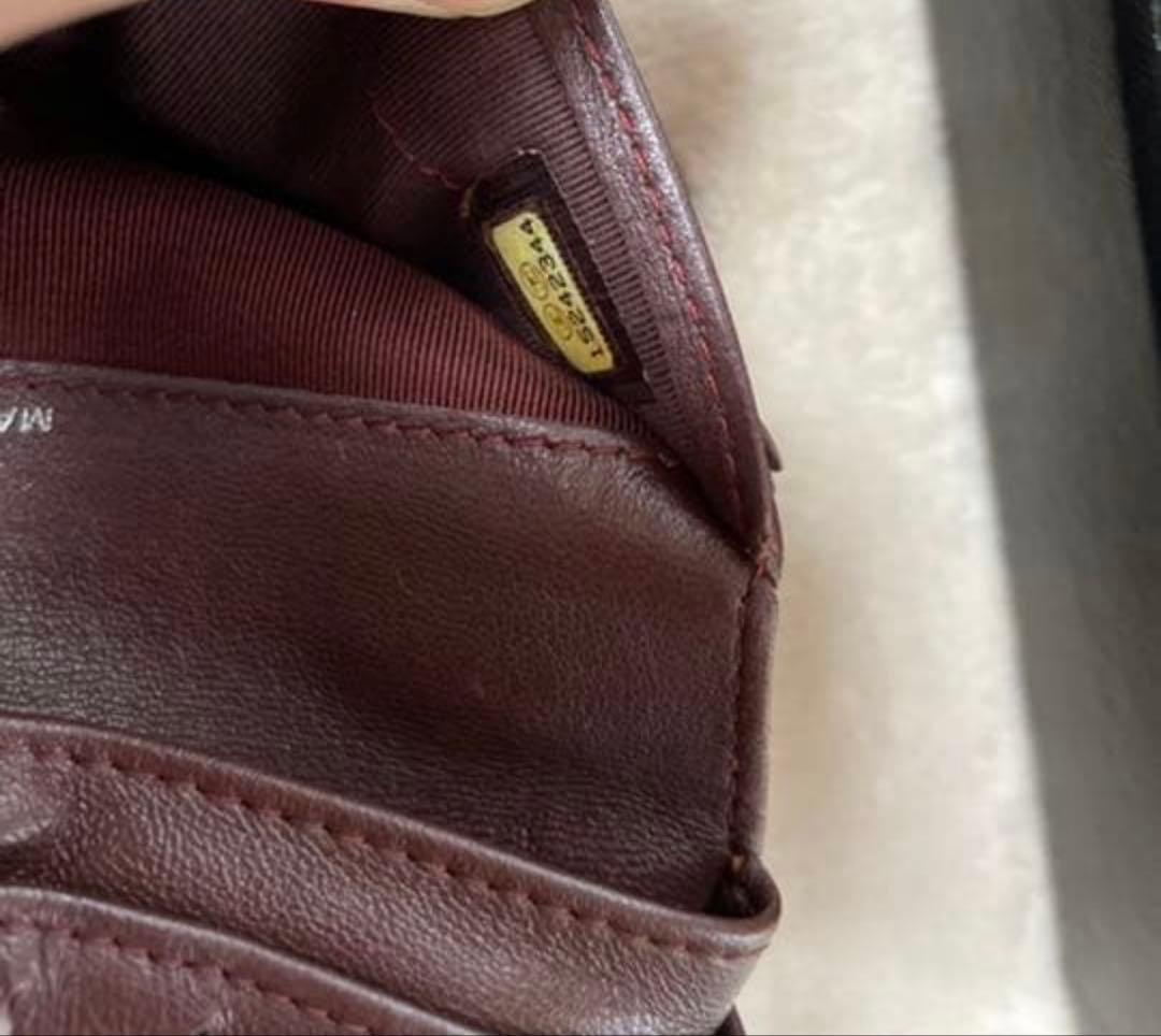 大幅値下げ‼️CHANELマトラッセ　折りたたみ財布