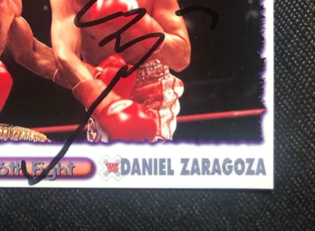 刻印入BBM1998 辰吉丈一郎選手・直筆サインカード