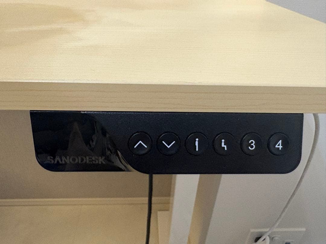 【値下げ中！！！】SANODESK 電動昇降式デスク E150 120×60