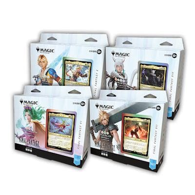 【新品未開封】MTG FF 統率者デッキ コレクター版　英語版 4種類