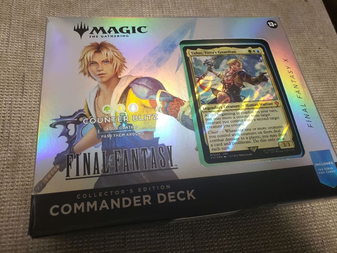 【新品未開封】MTG FF 統率者デッキ コレクター版　英語版 4種類