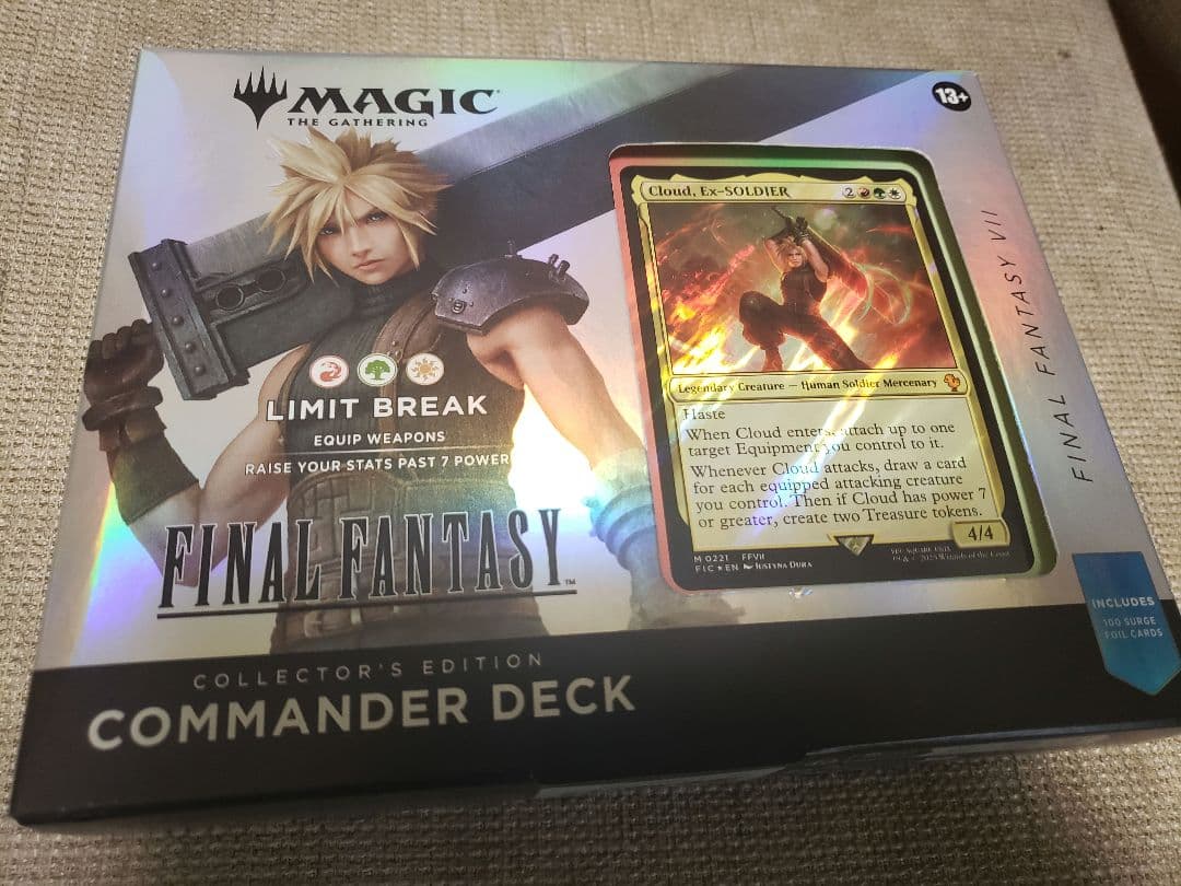 【新品未開封】MTG FF 統率者デッキ コレクター版　英語版 4種類