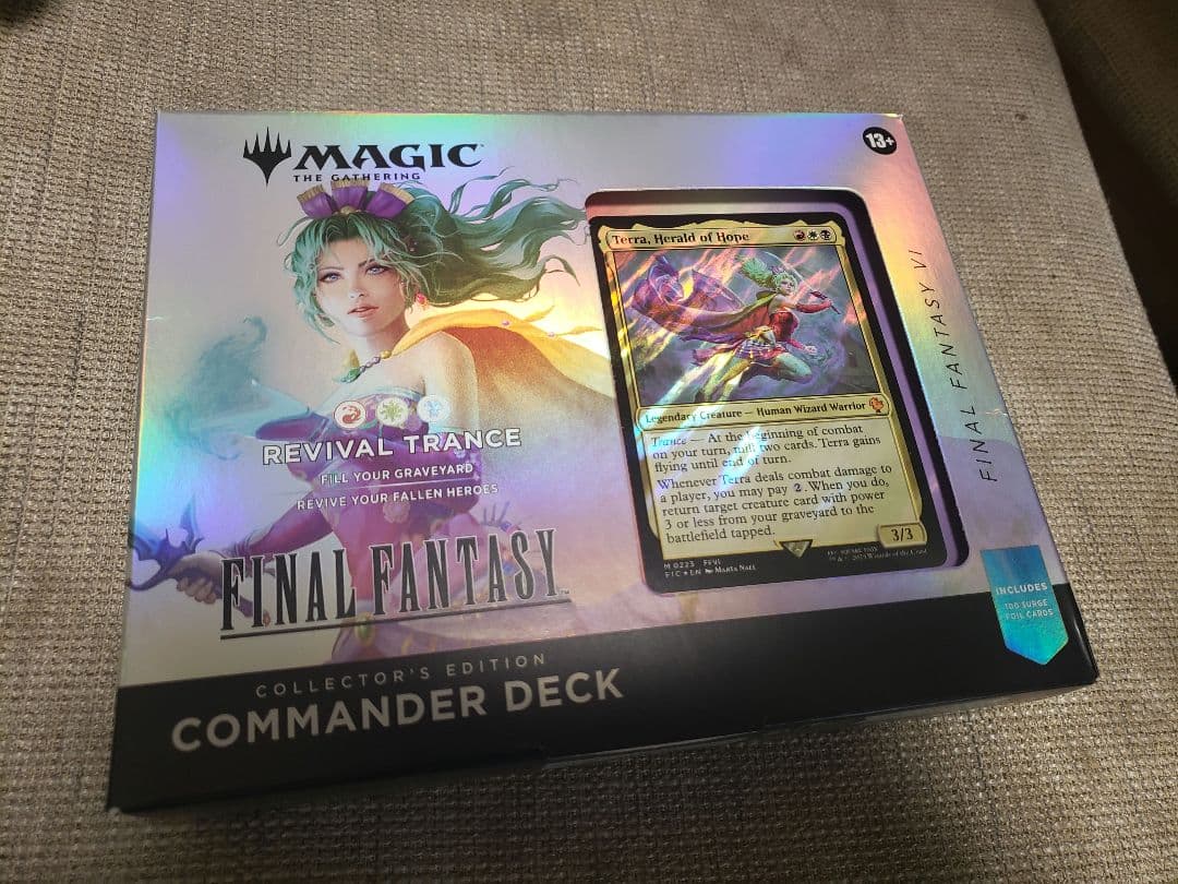 【新品未開封】MTG FF 統率者デッキ コレクター版　英語版 4種類