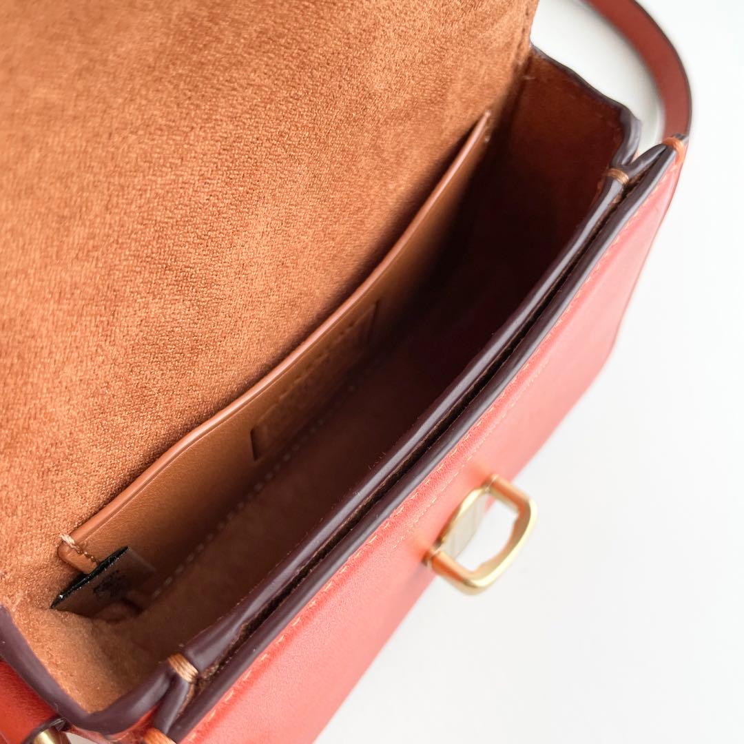 コーチ COACH ショルダーバッグ ストゥディオ 12 Cロゴ レザー 新品