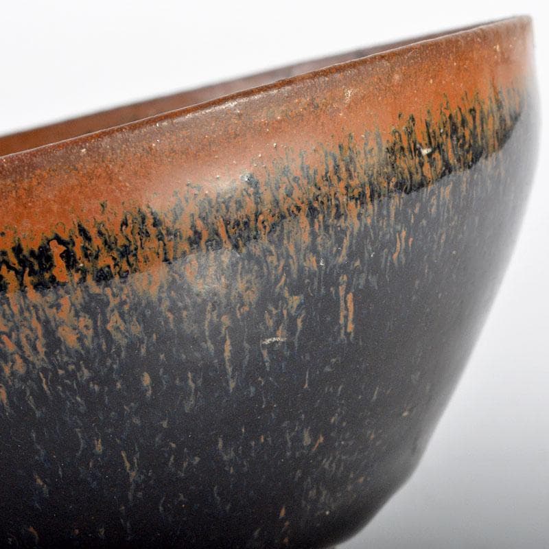 中国　南宋　建窯　兎毫盞　禾目天目茶碗　M　R4465