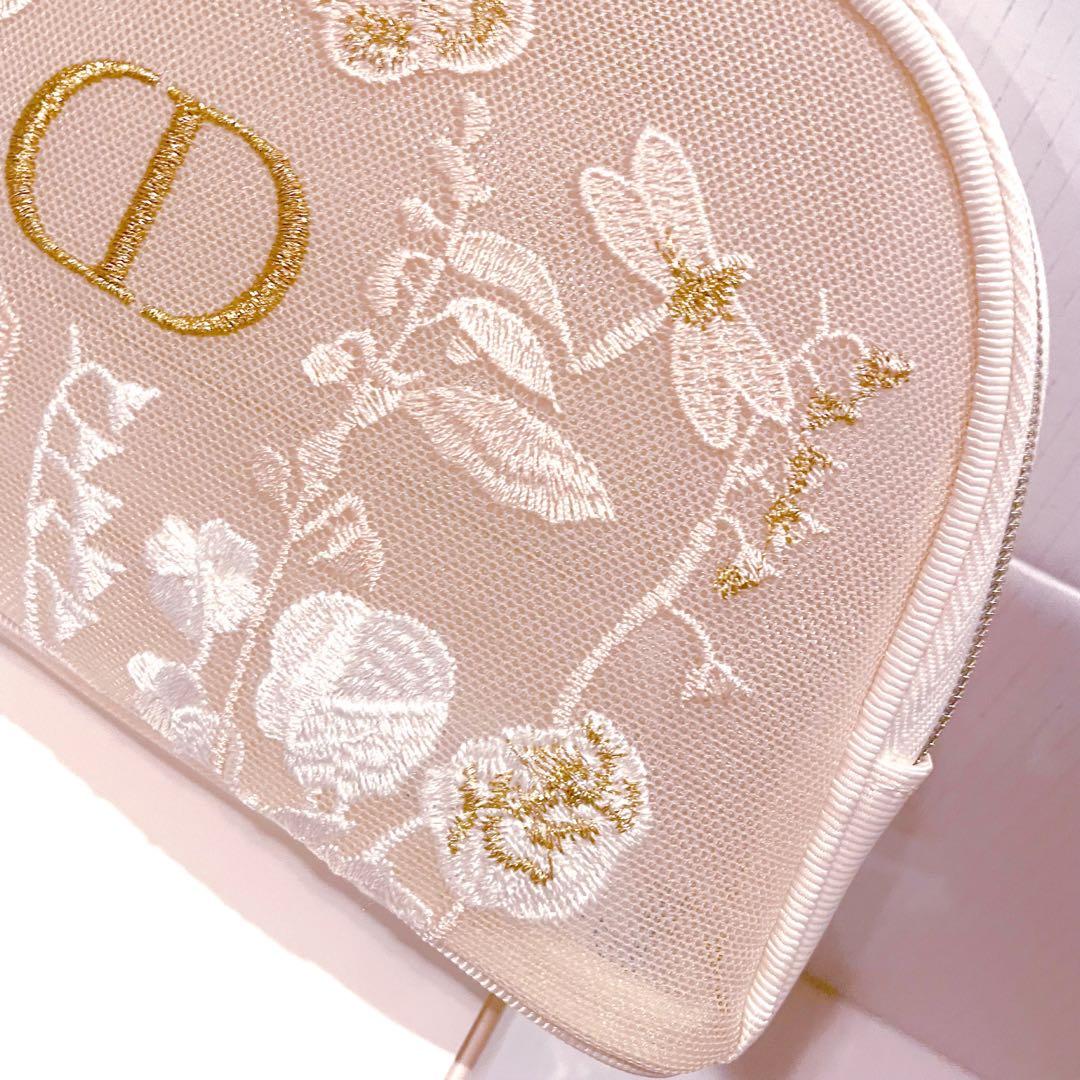 Dior 刺繍　ポーチ　ノベルティ