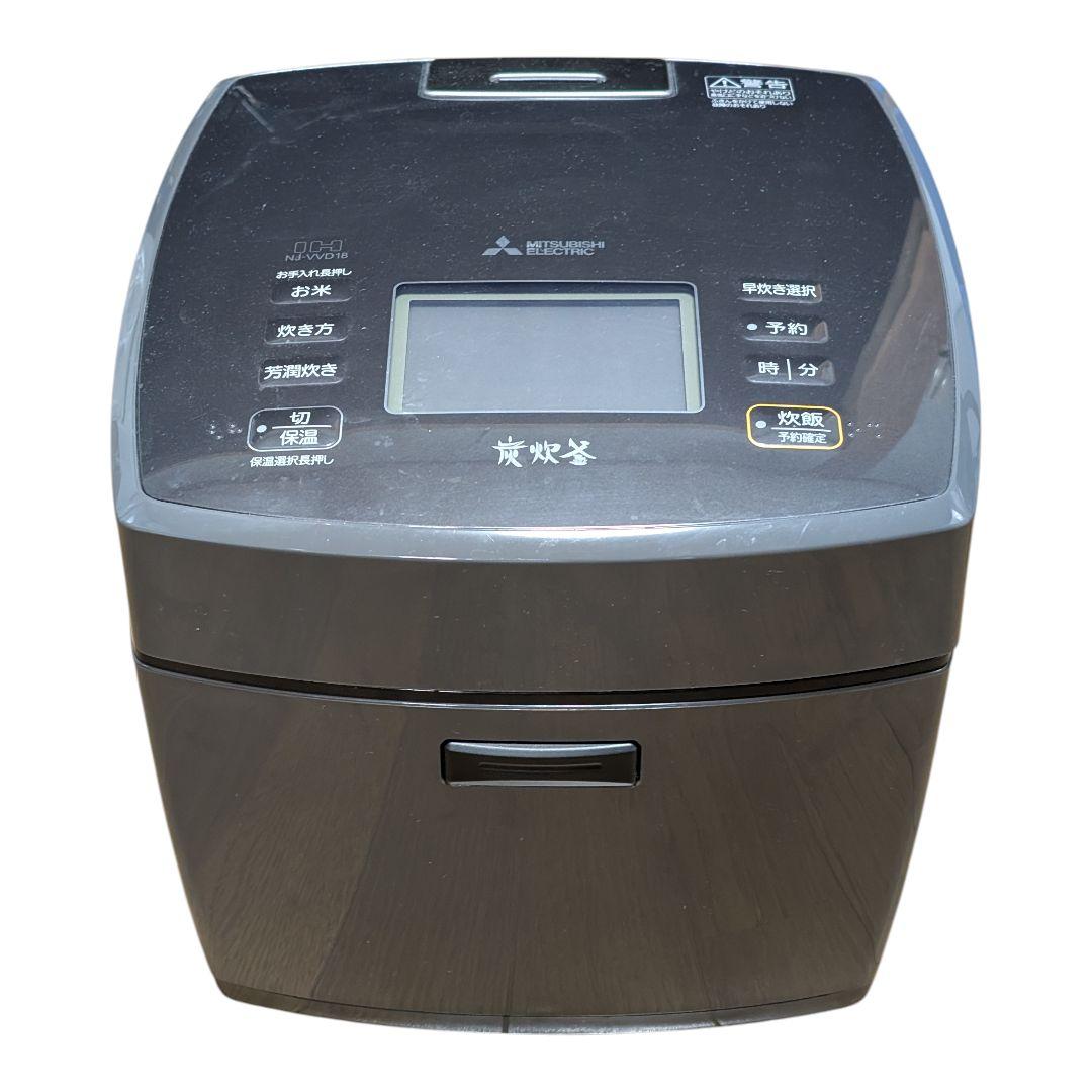 ​2022年製 IH炊飯器 1升炊き NJ-VVD18-B ブラック 10合