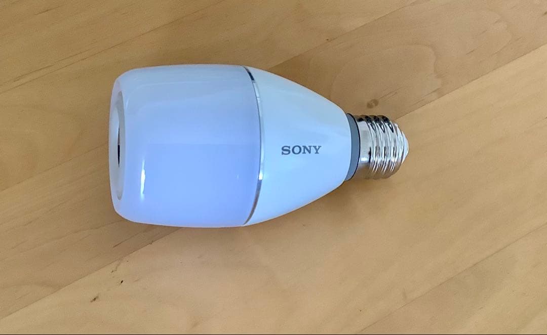 SONY LED電球スピーカー　LSPX-103E26 リモコン付き