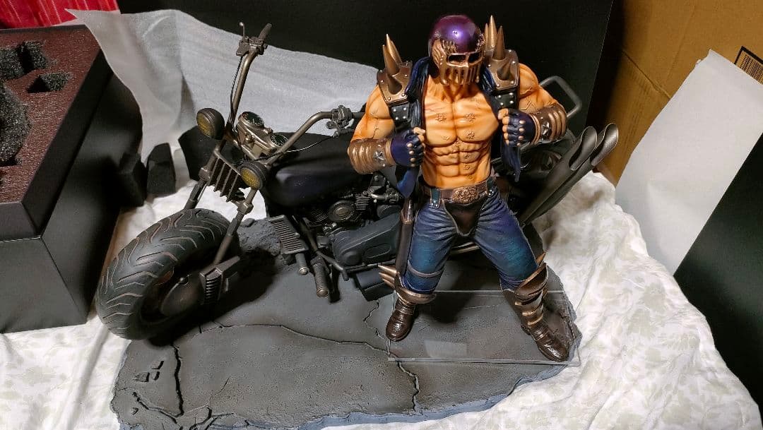 w*u様 北斗の拳 　スパイスシード　ジャギ　レジンキャスト＆バイクベース 　他