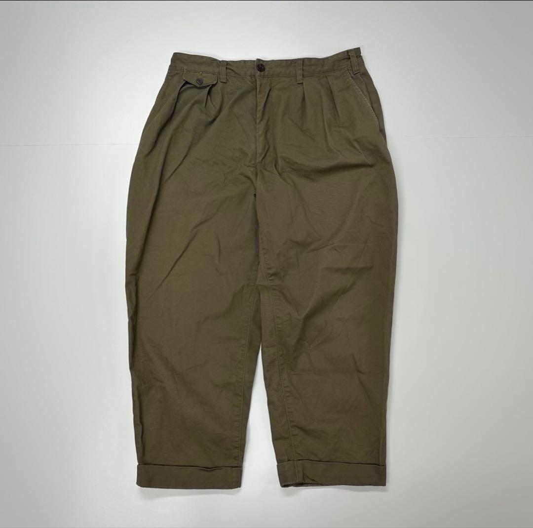 まとめ売りBEAMS PLUS ビームスプラス 2プリーツ チノ　Lサイズ