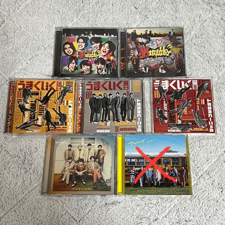 ジャニーズWEST シングル・アルバム