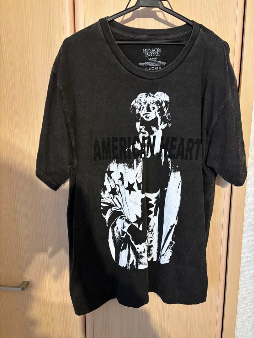 Benson Boone アメリカンハート Tシャツ Lサイズ