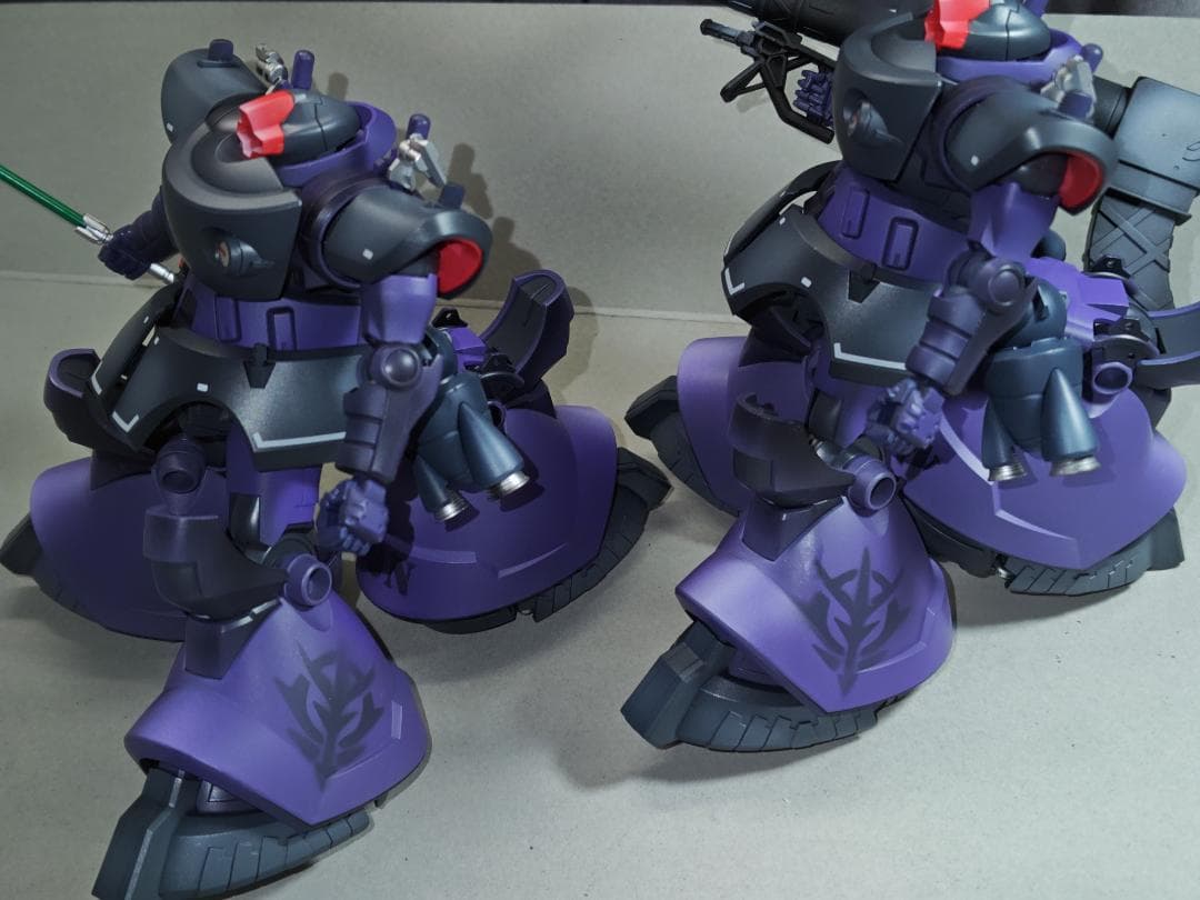 マ*サ様 HG-リックドム（GQ）ガイア機/オルテガ機全塗装完成品2体セット