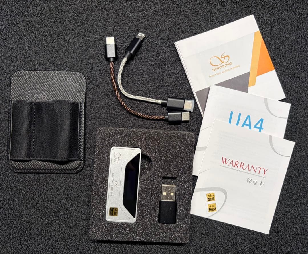 水月雨 KATO ,秋月 ＋ddHiFi プラグ＋ Shanling ドングル