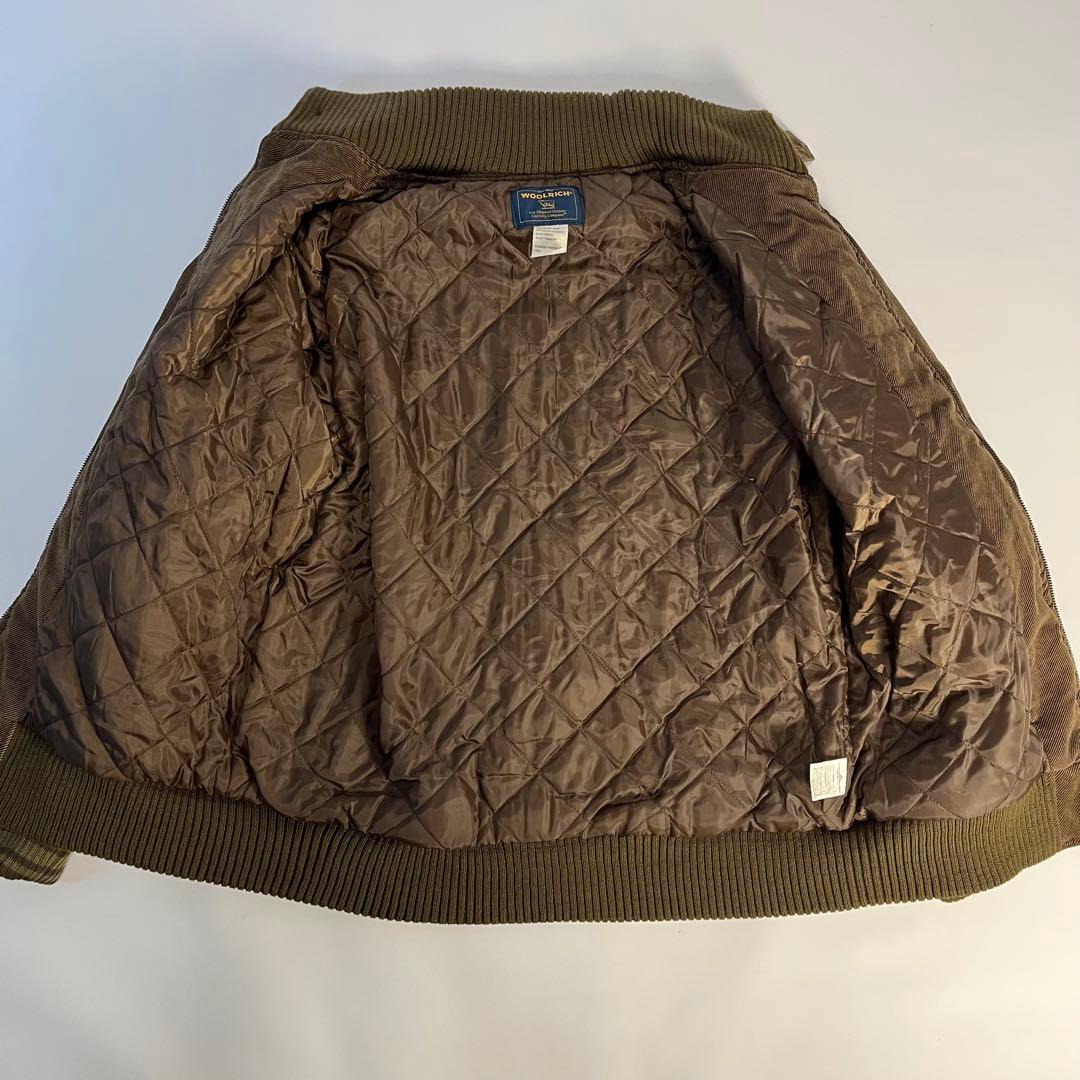 新品未使用　WOOL RICH 中綿ブルゾン　XLサイズ　裏地キルティング