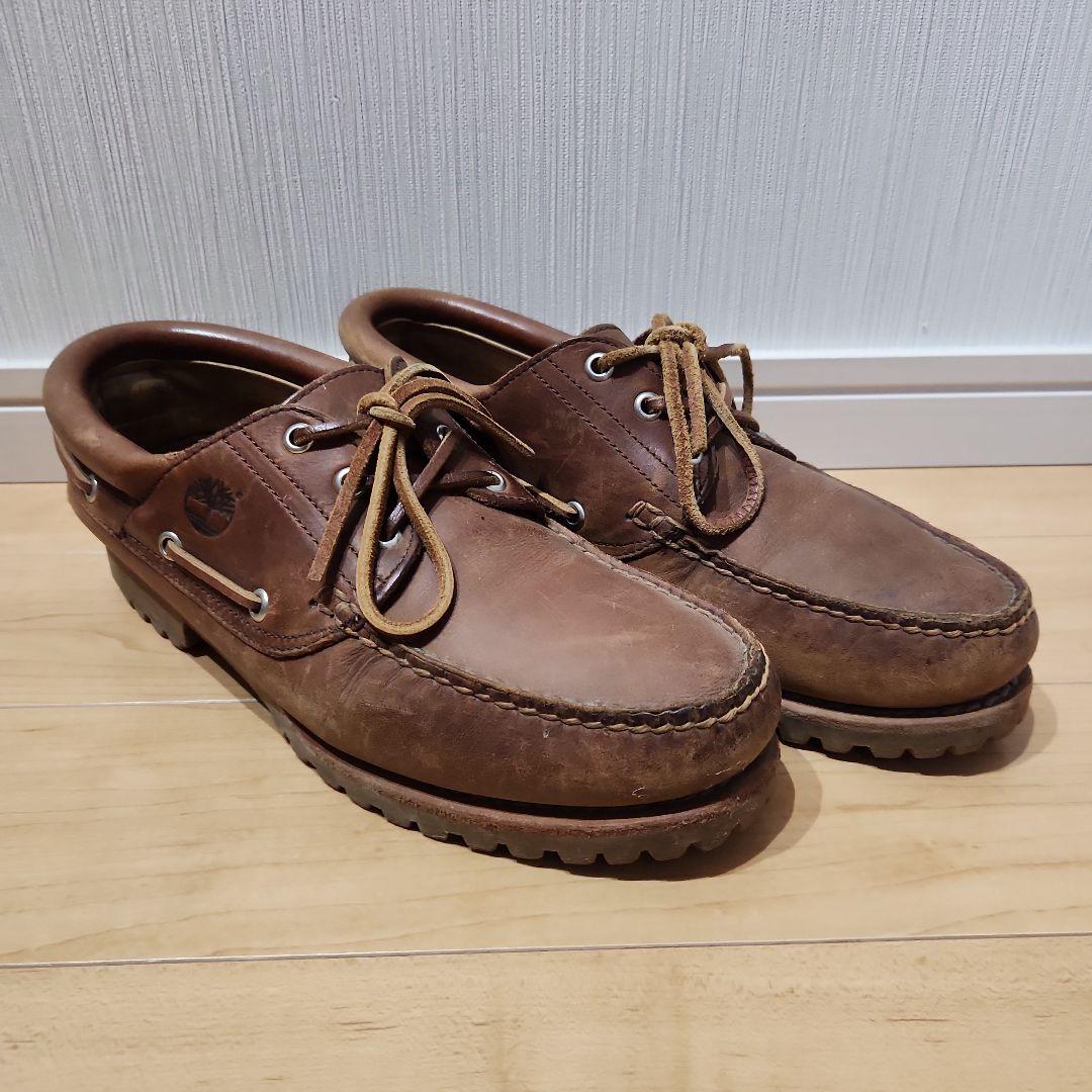 美品　Timberland　3eye 5AS2M 27.0cm. ブラウン