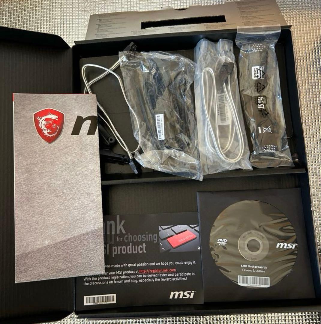 MSI X370 XPOWER GAMING TITANIUM CPUセット