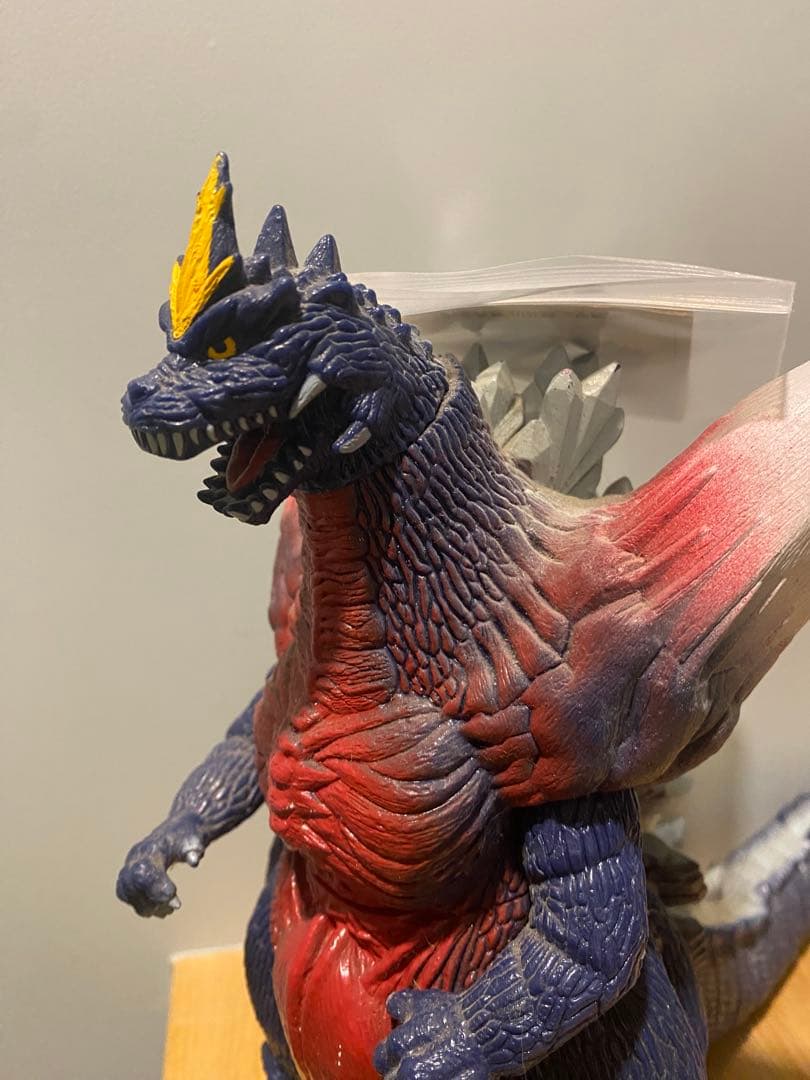 【タグ付】スペースゴジラ 1994 東宝 ソフビ フィギュア