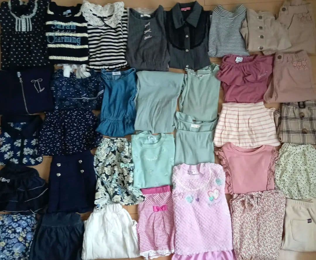 大量セット33点　一着400円　anyFAM　女の子130㎝～まとめ売り