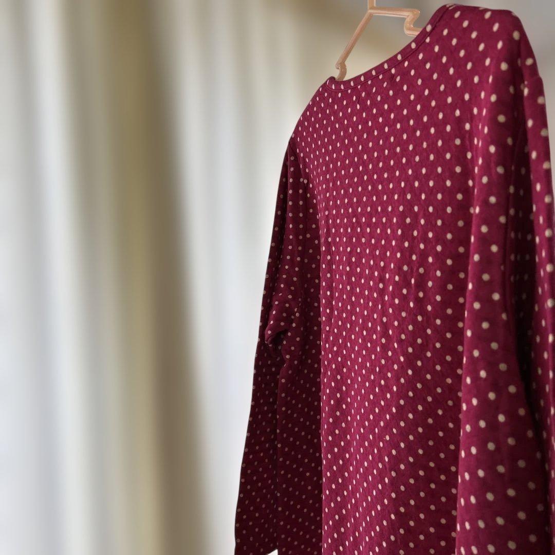 マタノアツコルームウェア あったかワンピース L Lサイズ