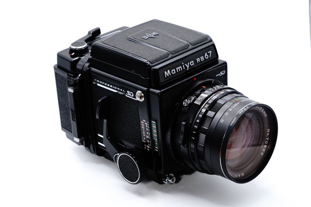 Mamiya RB67 pro sd中判カメラ 65mmレンズ付き