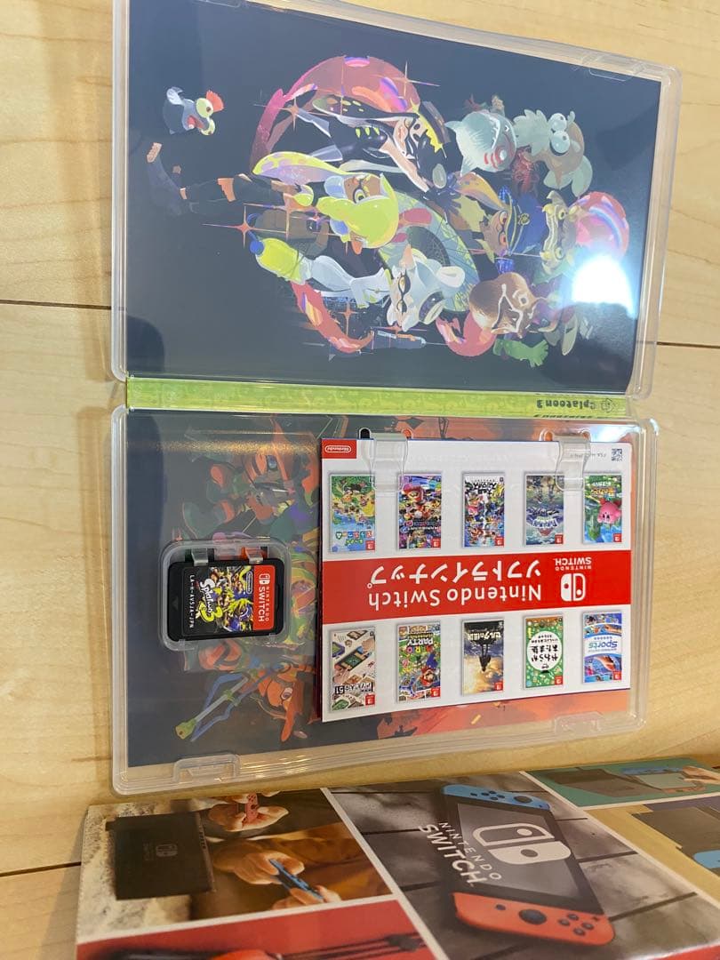 Nintendo Switch ネオンブルー/オレンジ Splatoon 3付き