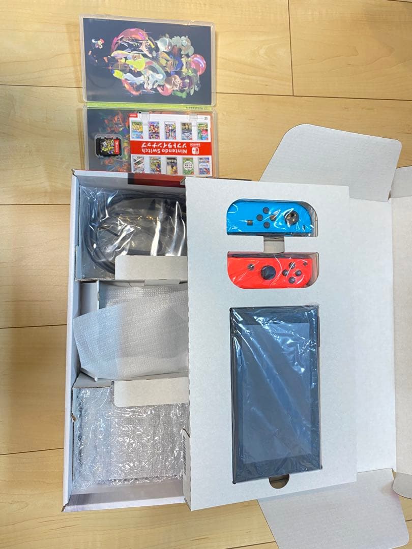 Nintendo Switch ネオンブルー/オレンジ Splatoon 3付き