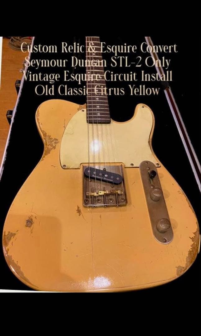 レリックテレキャスター Esquire Convert