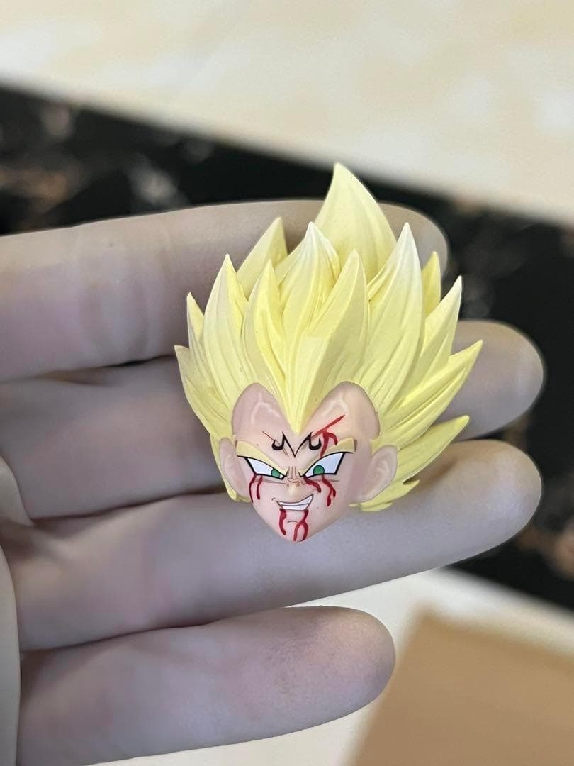 s.h.figuarts 魔人ベジータ ヘッドパーツセット A 流血.ver