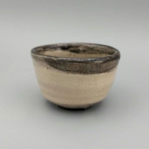 小山富士夫(古山子)　酒觴(呉須刷毛目)